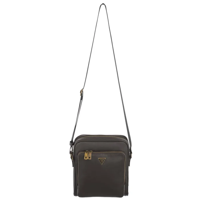 Torebka Reporterka Guess Milano Top Zip Xbdy W Frt Pckt HMMISA P4260 DKB – zdjęcie 5