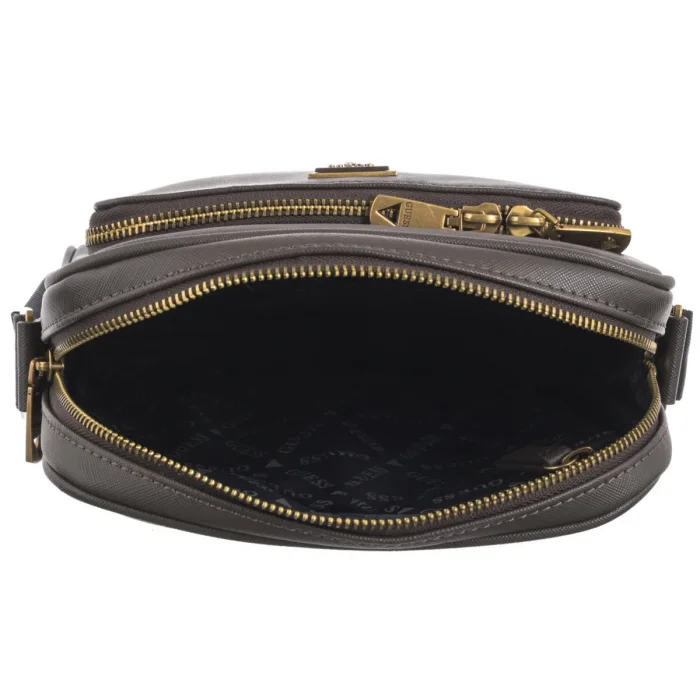 Torebka Reporterka Guess Milano Top Zip Xbdy W Frt Pckt HMMISA P4260 DKB – zdjęcie 6