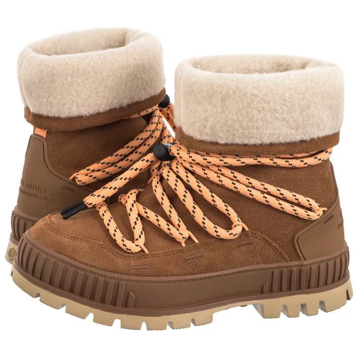 Śniegowce Palladium Pallashock Hiver Dear Brown 94349-252-M – zdjęcie 1