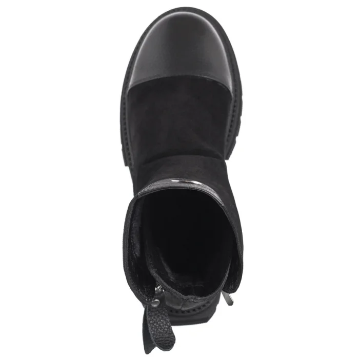 Botki Venezia Czarne H015SUBLOBB045 – zdjęcie 6