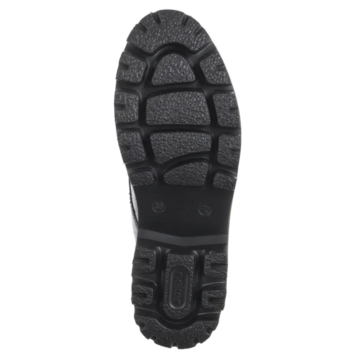 Botki Rieker Czarne Lakierowane Y3351-00 Black – zdjęcie 7
