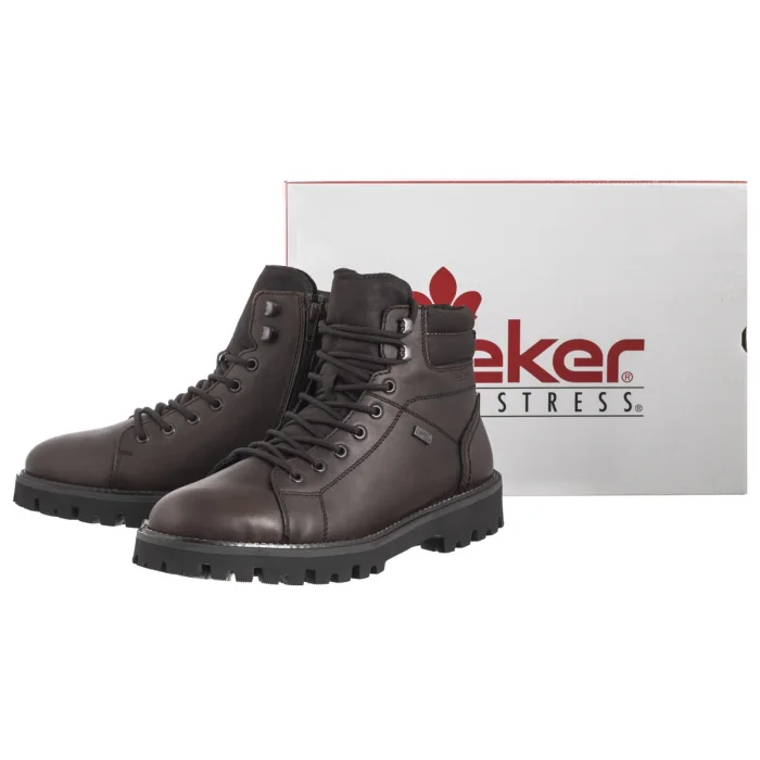 Trapery Rieker Brązowe 30420-25 Brown – zdjęcie 8