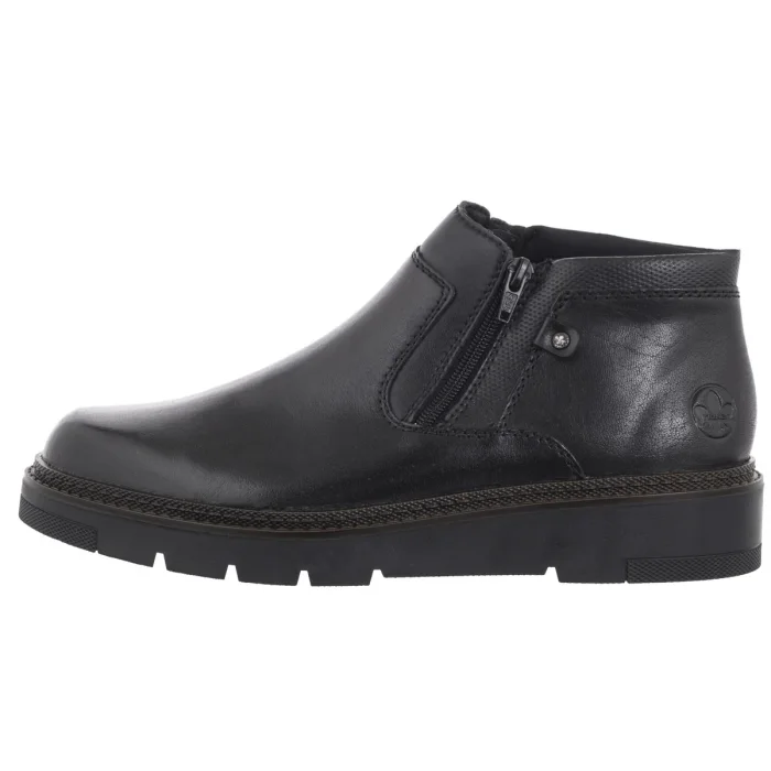 Trzewiki Rieker Czarne 30150-00 Black – zdjęcie 2