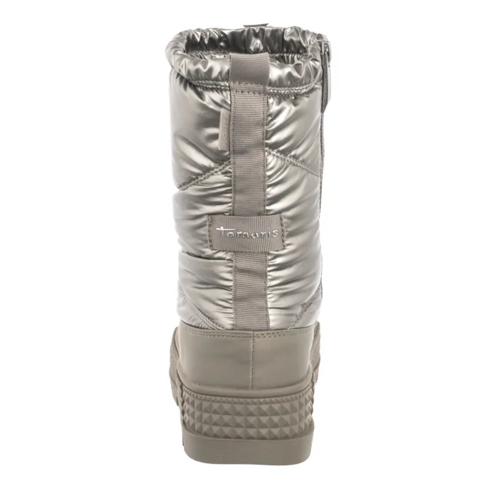 Śniegowce Tamaris Srebrne 1-26835-41 179 Champagne – zdjęcie 5