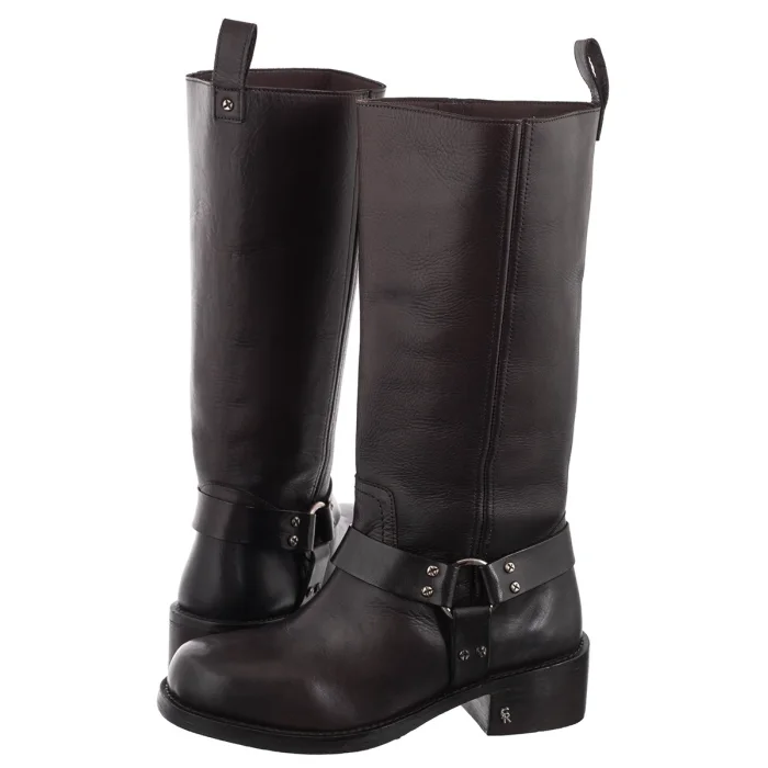 Kozaki Carinii Brązowe B9852__-113-000-000-000 – zdjęcie 1