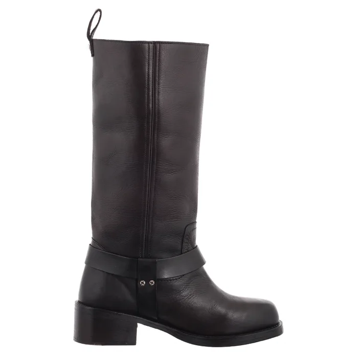 Kozaki Carinii Brązowe B9852__-113-000-000-000 – zdjęcie 3