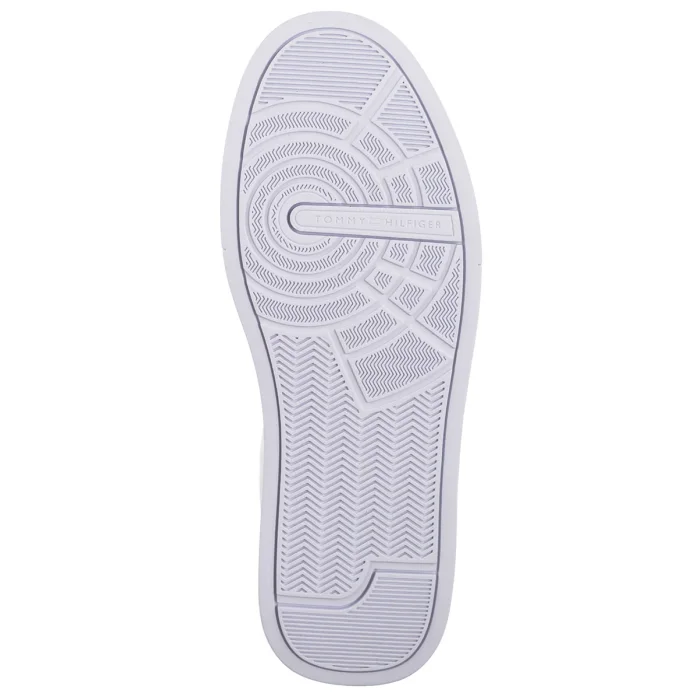 Sneakersy Tommy Hilfiger TH Court Lth Detail Ess White/Desert Sky FM0FM05367 0LD – zdjęcie 8