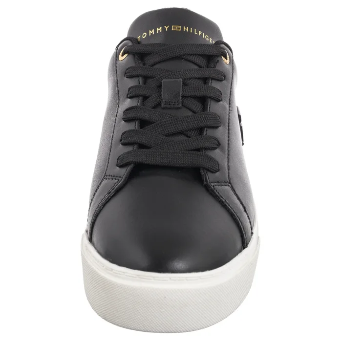Sneakersy Tommy Hilfiger TH Platform Court Sneaker Black FW0FW08614 BDS – zdjęcie 5