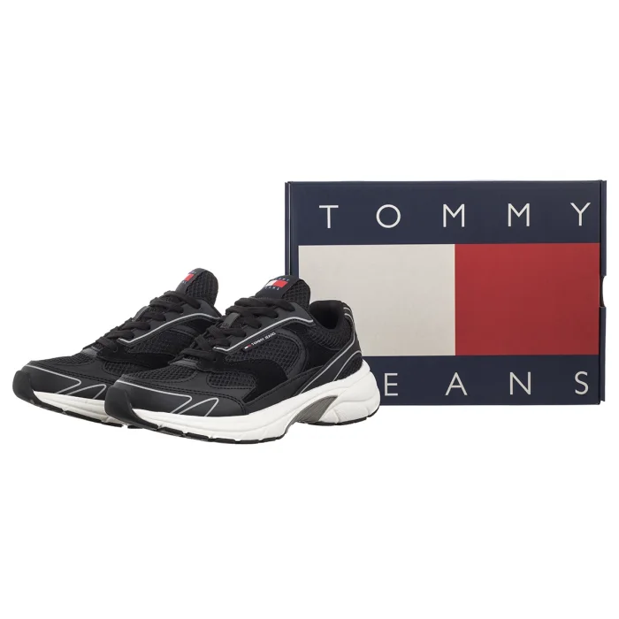 Sneakersy Tommy Hilfiger The Coney Black EN0EN02674 BDS – zdjęcie 9