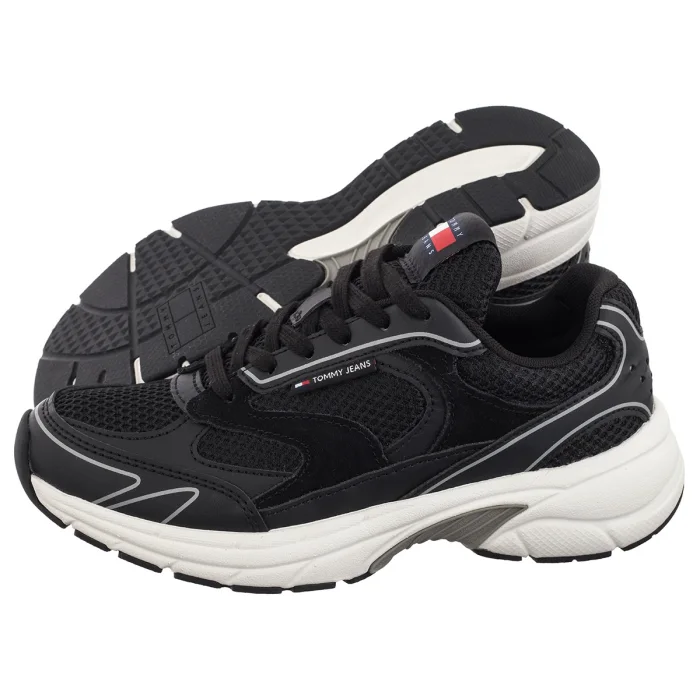 Sneakersy Tommy Hilfiger The Coney Black EN0EN02674 BDS – zdjęcie 1