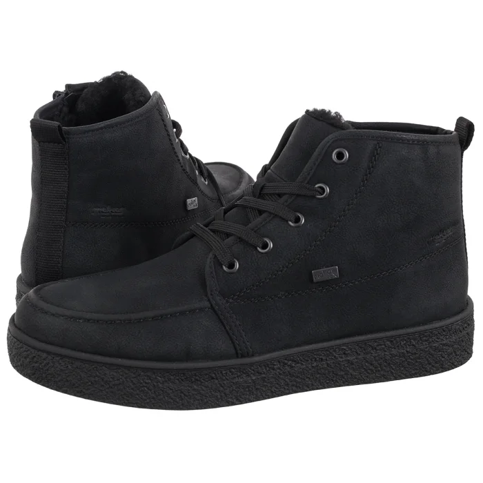 Trzewiki Rieker Czarne 31030-00 Black – zdjęcie 1