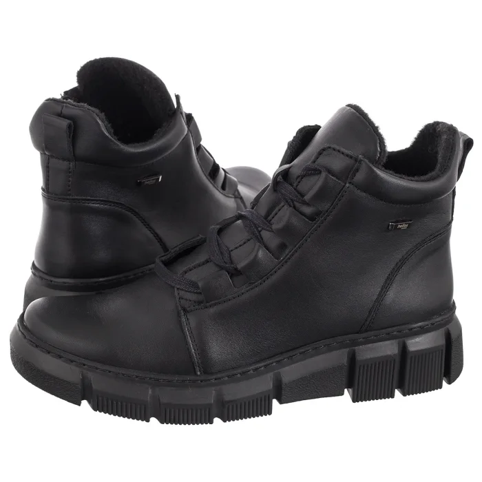 Botki Helios Czarne 523 011 – zdjęcie 1
