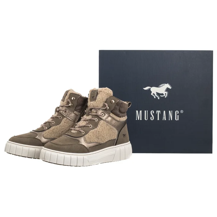 Botki Mustang Brązowe 1446-606-308 – zdjęcie 8