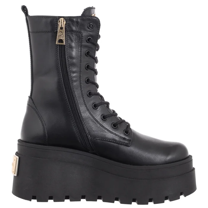 Botki Carinii Czarne B9796-E50-000-000-E67 – zdjęcie 3