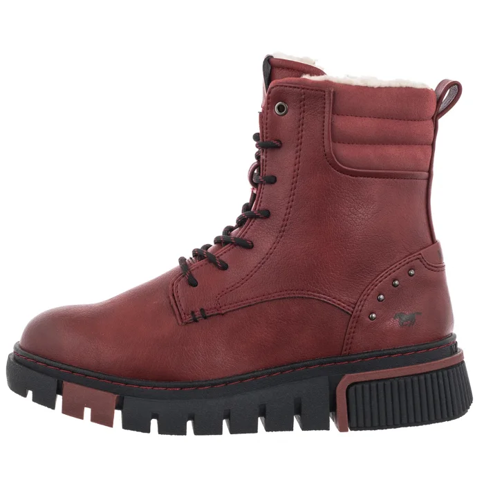 Botki Mustang Czerwone 1502-601-5 – zdjęcie 2