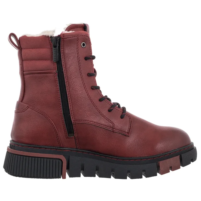 Botki Mustang Czerwone 1502-601-5 – zdjęcie 3