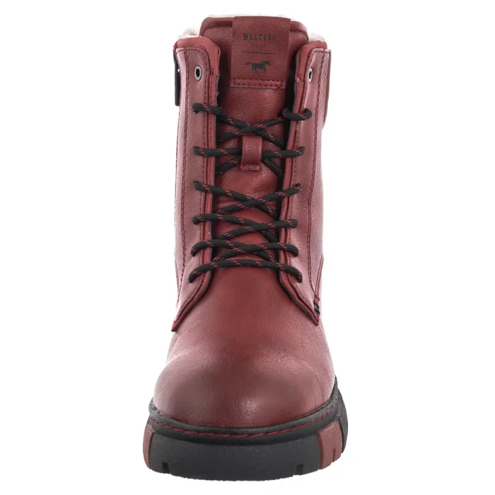Botki Mustang Czerwone 1502-601-5 – zdjęcie 4