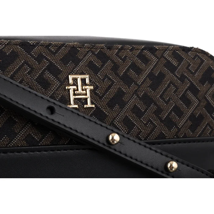 Torebka Listonoszka Tommy Hilfiger TH Jacquard Camera Bag AW0AW17073 BDS – zdjęcie 6
