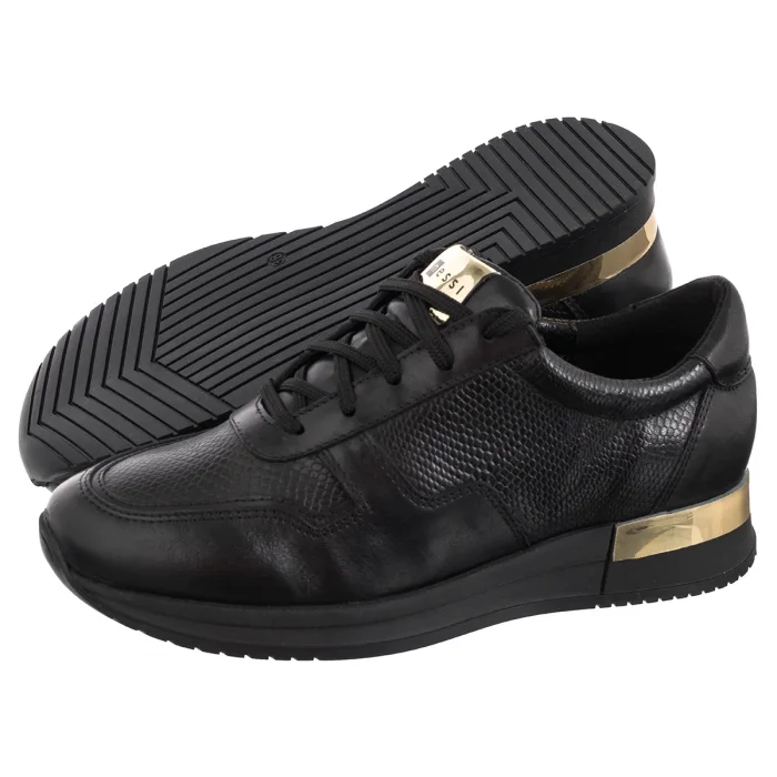 Sneakersy Nessi Czarne 20771/1  – zdjęcie 1