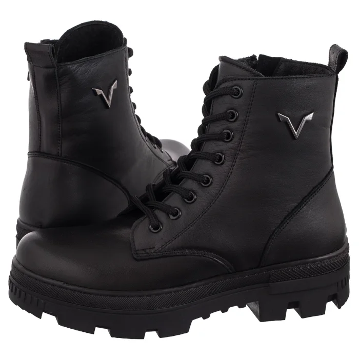 Botki Vacarro Czarne 490 Black – zdjęcie 1