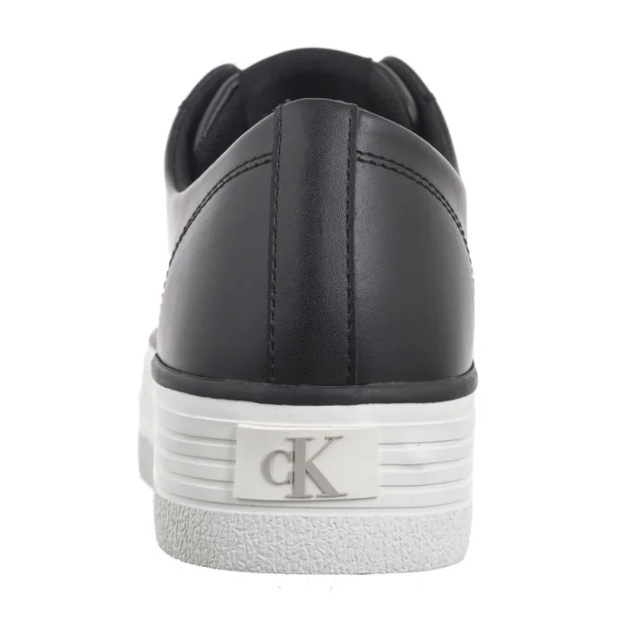 Sneakersy Calvin Klein Bold Vulc Flatf Low Lth In Black/Bright White YW0YW01633 0GM – zdjęcie 6