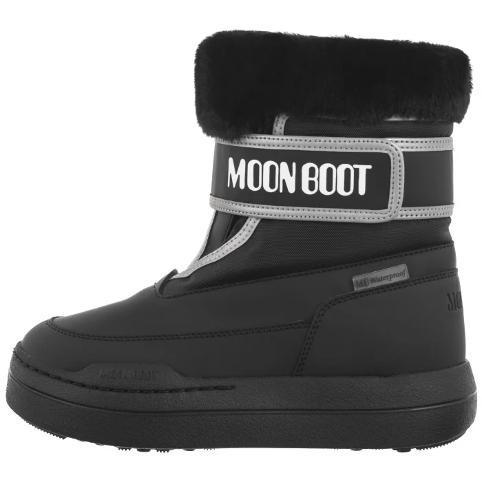 Śniegowce Moon Boot MB Jr Park Strap Black 80D3440030  – zdjęcie 2