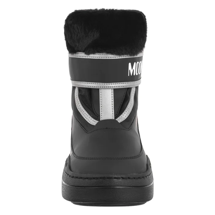 Śniegowce Moon Boot MB Jr Park Strap Black 80D3440030  – zdjęcie 4