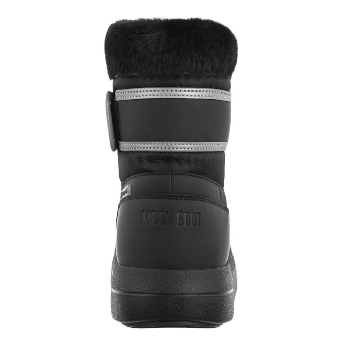 Śniegowce Moon Boot MB Jr Park Strap Black 80D3440030  – zdjęcie 5