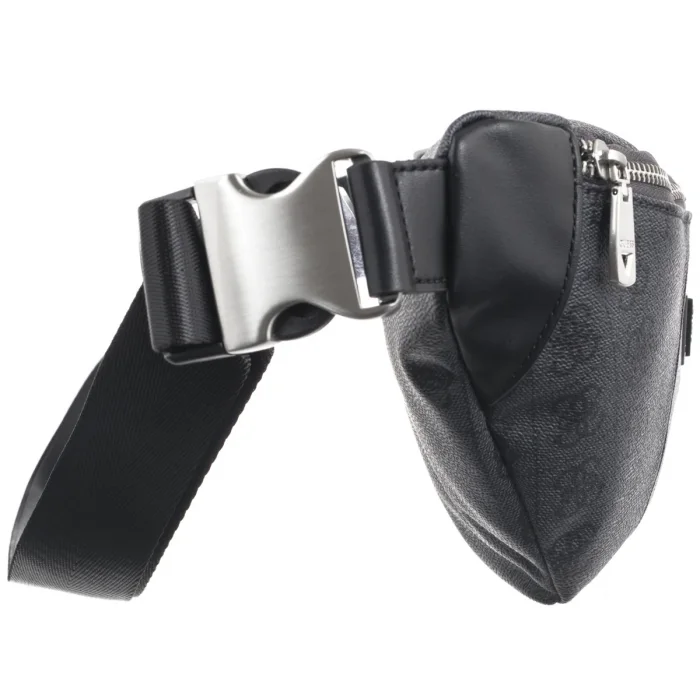 Saszetka Nerka Guess Torino Medium Bum Bag HMEVZL P3431 BLA – zdjęcie 3