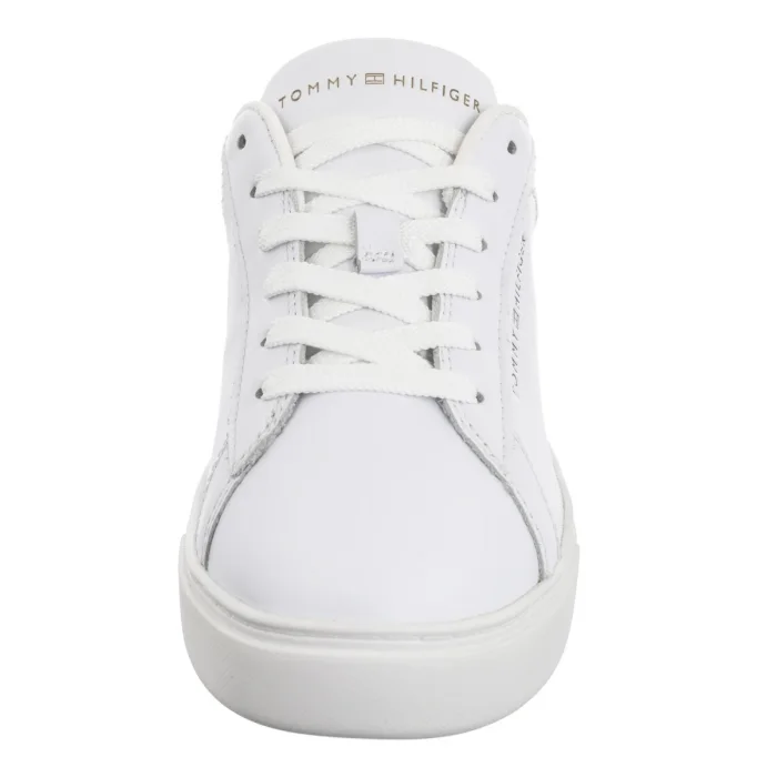 Sneakersy Tommy Hilfiger Essential Court Sneaker White FW0FW08320 YBS – zdjęcie 5