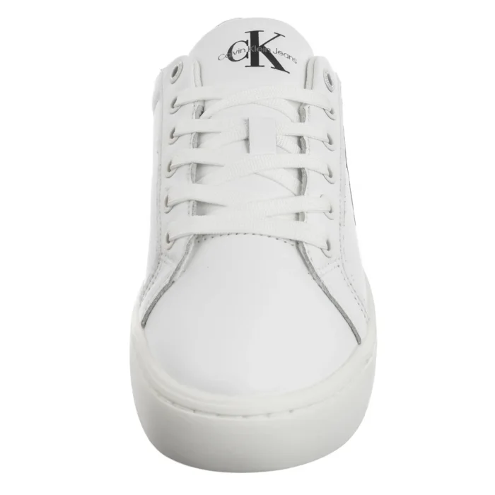 Sneakersy Calvin Klein Classic Cupsole Laceup Bright White/Black YW0YW01269 YBR – zdjęcie 4