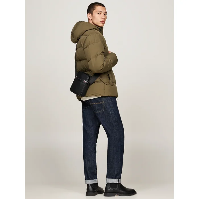 Saszetka Reporterka Tommy Hilfiger TH Corp Texture Mni Reporter AM0AM12724 BDS – zdjęcie 2