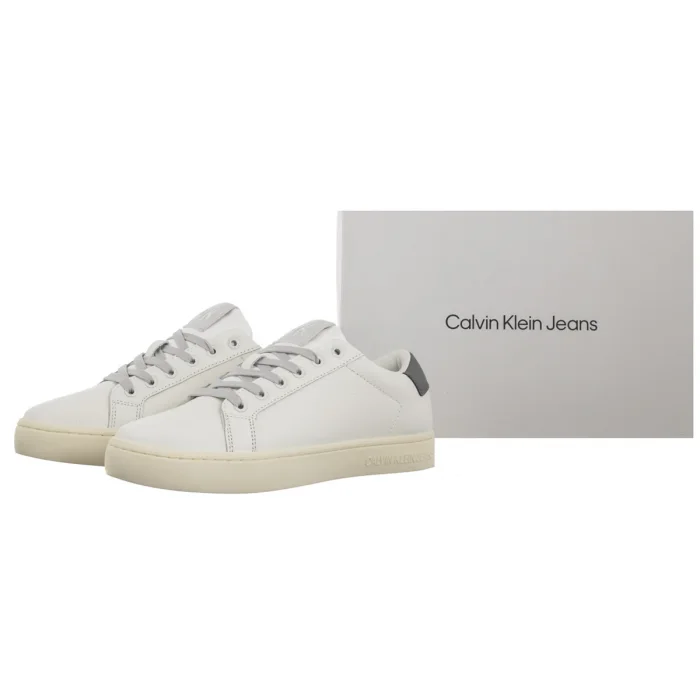 Sneakersy Calvin Klein Classic Cupsole Low Ohb Bright White/Creamy White YM0YM01164 0LD – zdjęcie 8