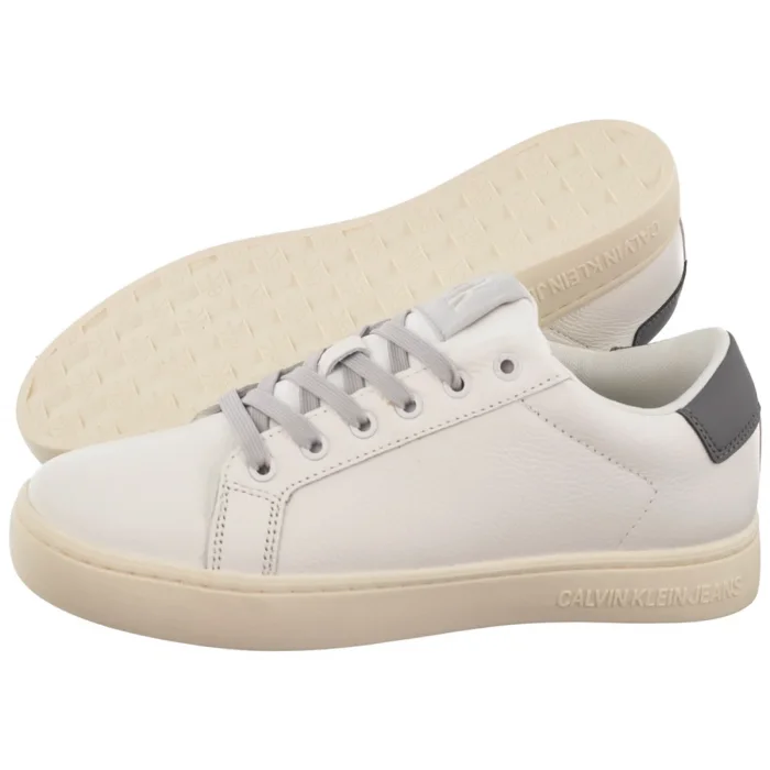 Sneakersy Calvin Klein Classic Cupsole Low Ohb Bright White/Creamy White YM0YM01164 0LD – zdjęcie 1