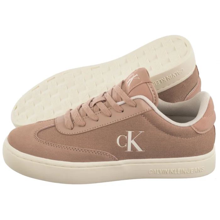Sneakersy Calvin Klein Classic Cupsole Low Mix Mg Wn Tuscany/Eggshell YW0YW01636 0JX – zdjęcie 1