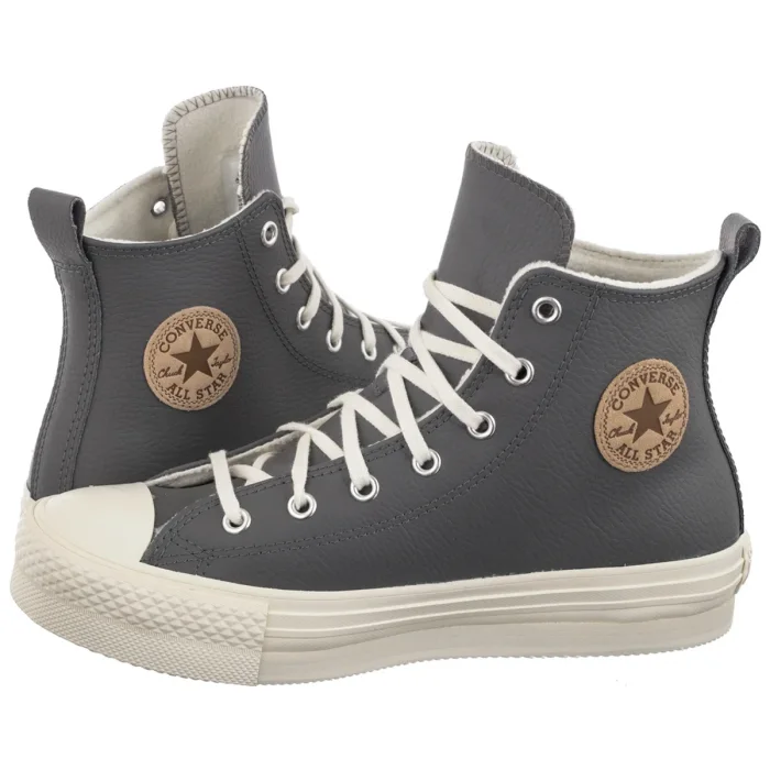 Trampki Converse CTAS Eva Lift Hi Sharkskin/Warm Quarry/Egret A09259C – zdjęcie 1