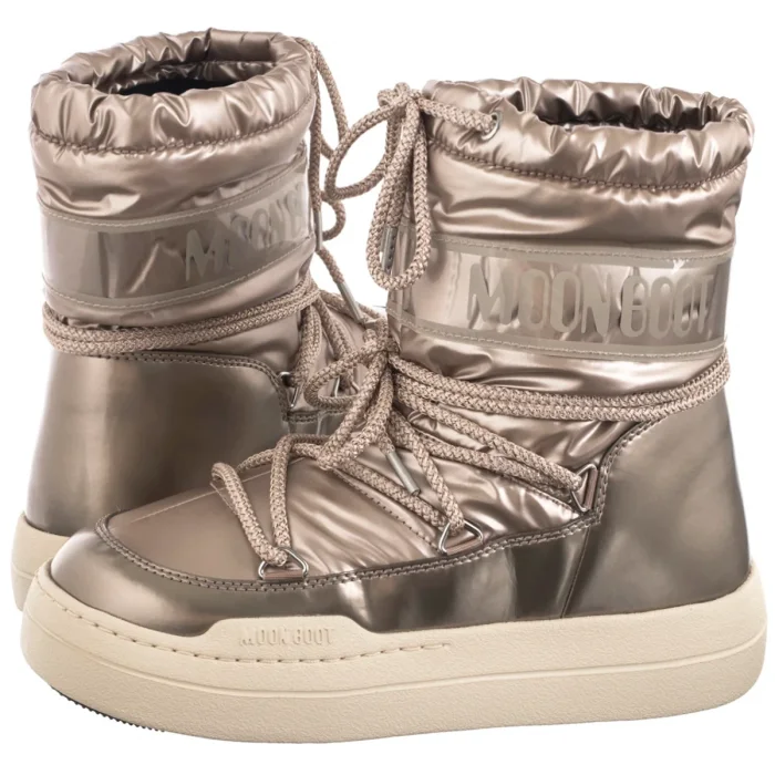 Śniegowce Moon Boot MB Jr Park Boot Rose Gold 3440020 B004 – zdjęcie 1