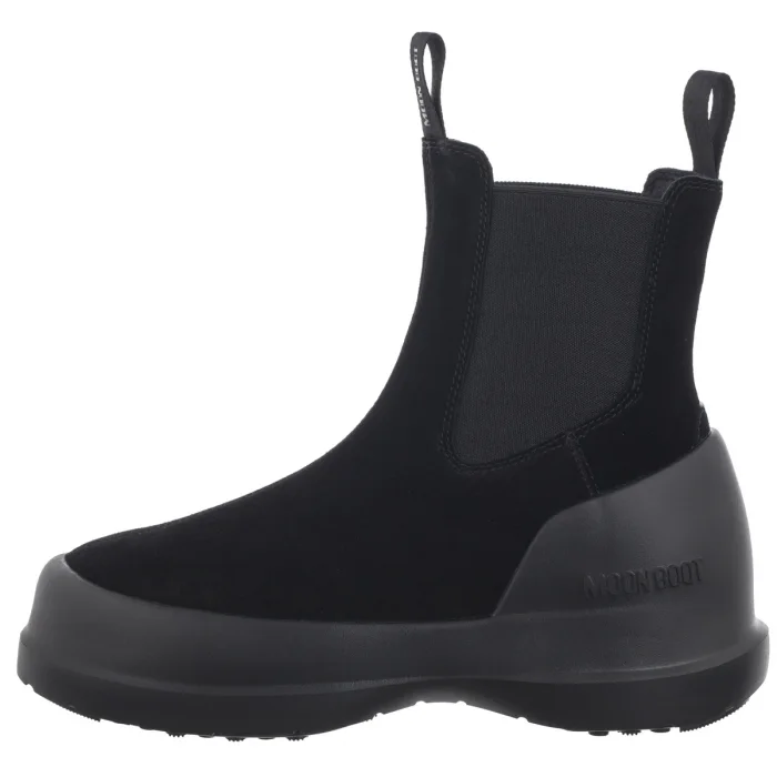 Sztyblety Moon Boot MB Luna Chelsea Suede Black 2480050 N001 – zdjęcie 2