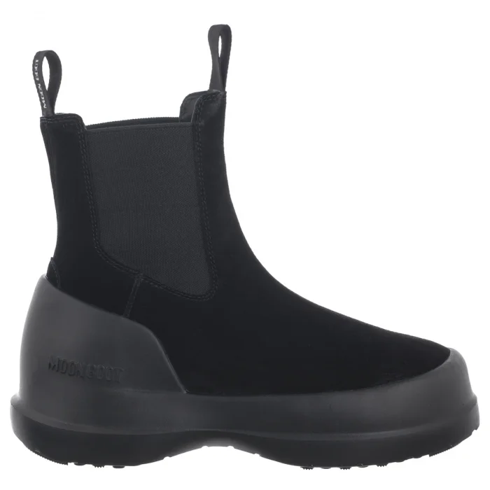 Sztyblety Moon Boot MB Luna Chelsea Suede Black 2480050 N001 – zdjęcie 3