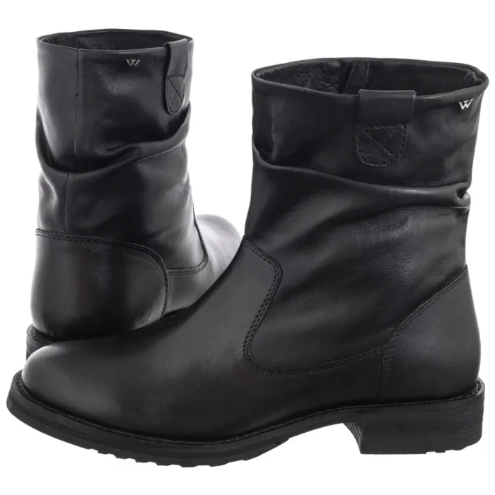 Botki Wojas Czarne 55282-51 – zdjęcie 1