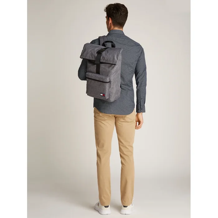 Plecak Tommy Hilfiger Tjm Ess Daily Seasonal Rolltop AM0AM12914 PR7 – zdjęcie 2