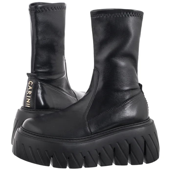 Botki Carinii Czarne B10028-E50-000-000-G75 – zdjęcie 1