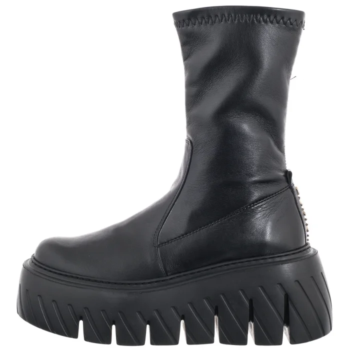 Botki Carinii Czarne B10028-E50-000-000-G75 – zdjęcie 2
