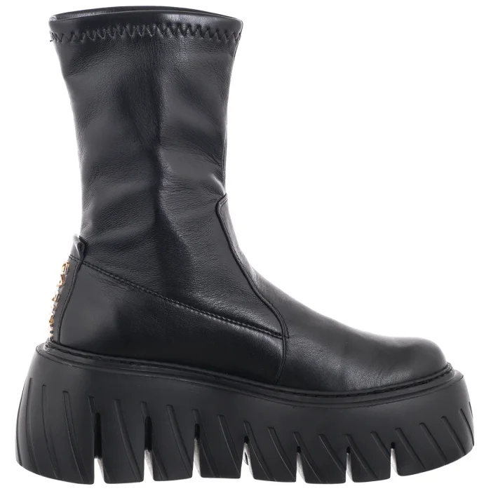 Botki Carinii Czarne B10028-E50-000-000-G75 – zdjęcie 3