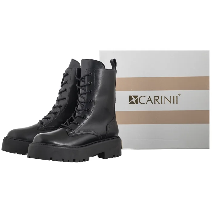 Trzewiki Carinii Czarne B9873-E50-000-000-G58 – zdjęcie 8