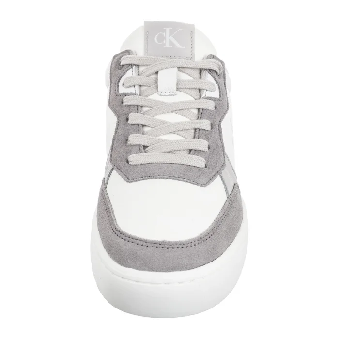 Sneakersy Calvin Klein Classic Cupsole Mg Wmm White/Oyster Mushroom/Formal Grey YM0YM01153 0IR – zdjęcie 5