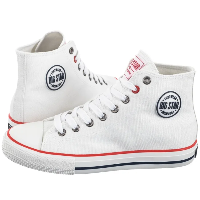 Trampki Big Star Białe NN274660 – zdjęcie 1