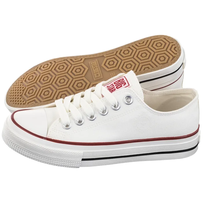 Trampki Big Star Białe NN274274 – zdjęcie 1