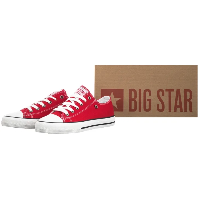Trampki Big Star Czerwone NN274654 – zdjęcie 8
