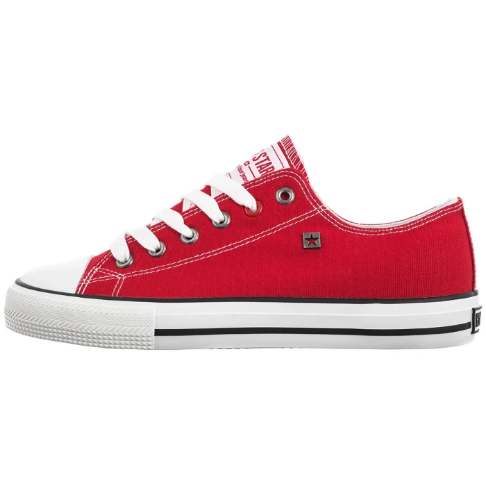 Trampki Big Star Czerwone NN274654 – zdjęcie 2